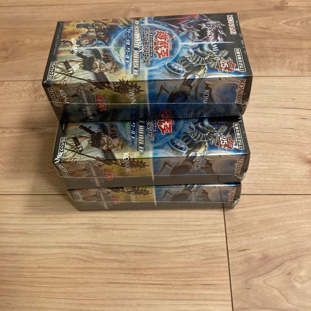 遊戯王 ターミナル・ワールド 未開封 5BOX シュリンク付き