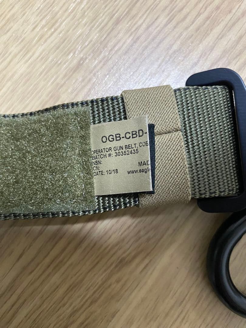 実物 eagle タクティカルベルト Sサイズ - メルカリ