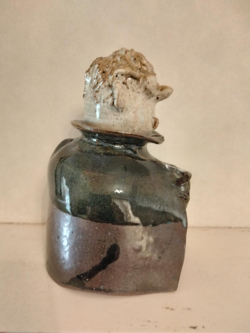 人間国宝 陶芸家 加藤土師萌 陶盃 二客 酒器 酒盃 ぐい呑 猪口 共箱