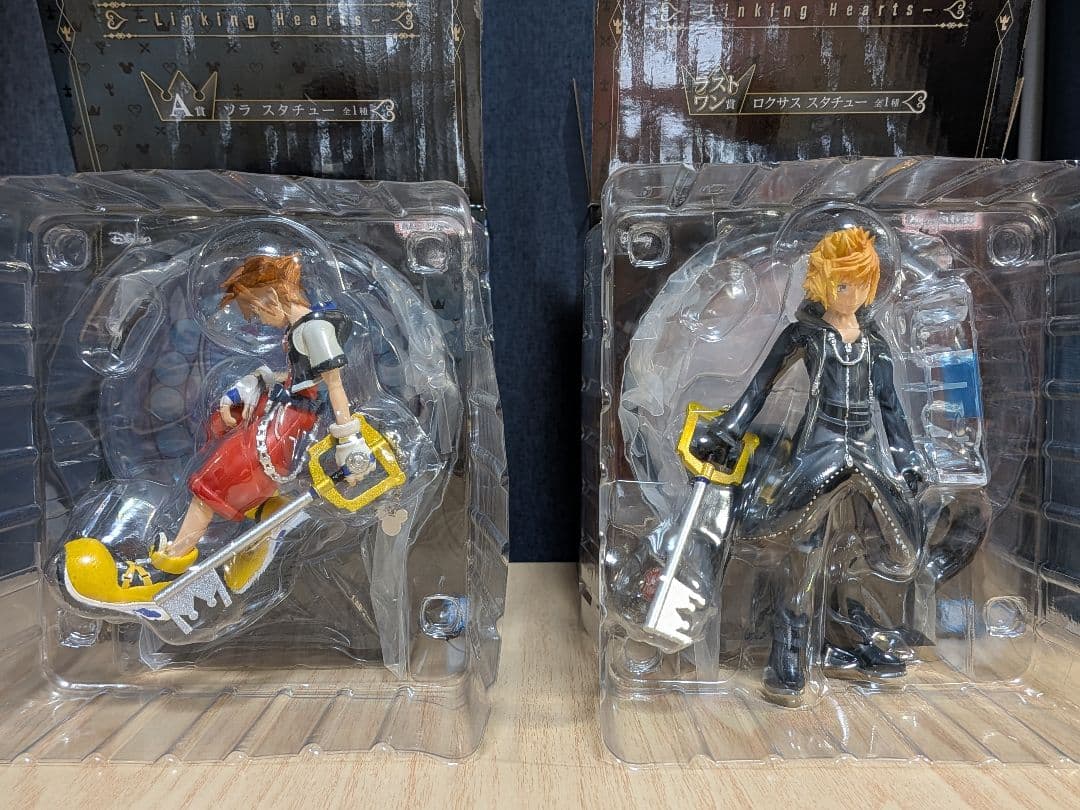 一番くじ キングダムハーツ A賞 ソラ ラストワン賞 ロクサス スタチュー