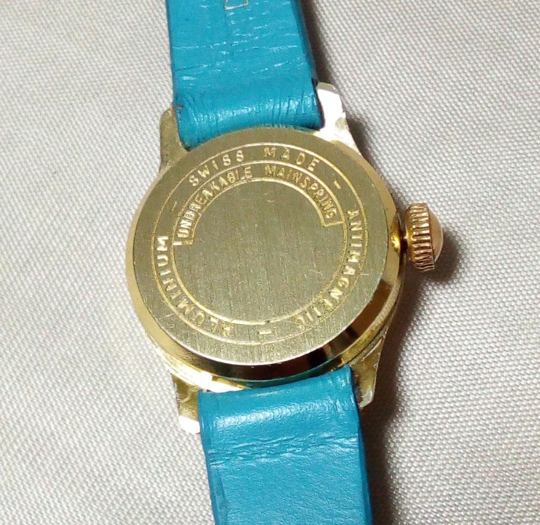 希少・美品】 1963年 スイス マテル製 バービー 手巻き式 腕時計