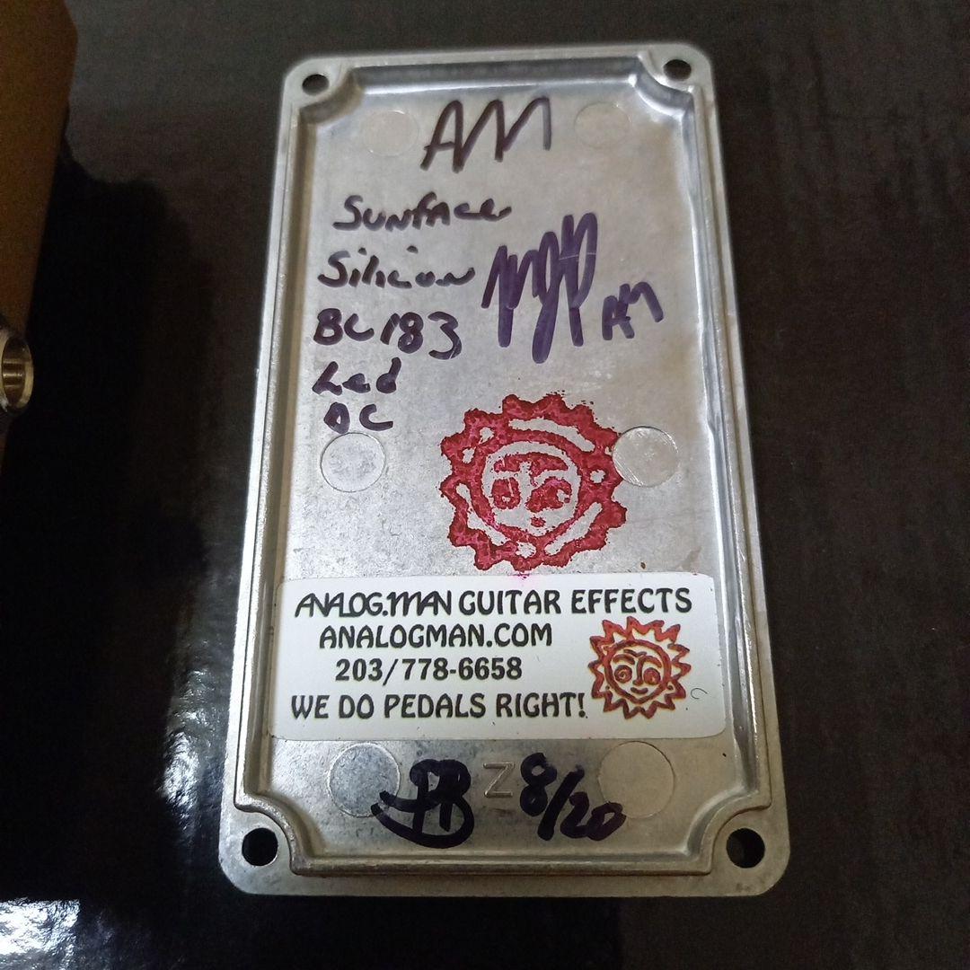 ギター analogman SUN FACE BC183