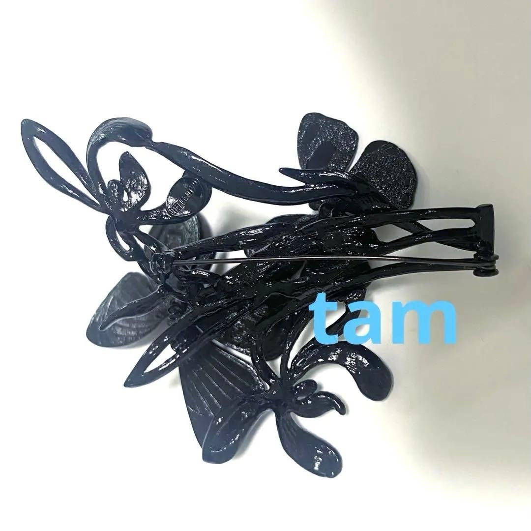 Jean Paul Gaultier 蝶 バタフライ 大ぶり ブローチ JPG