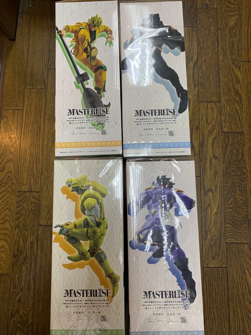スターダストクルセイダース MASTERLISE フィギュア 4体セット