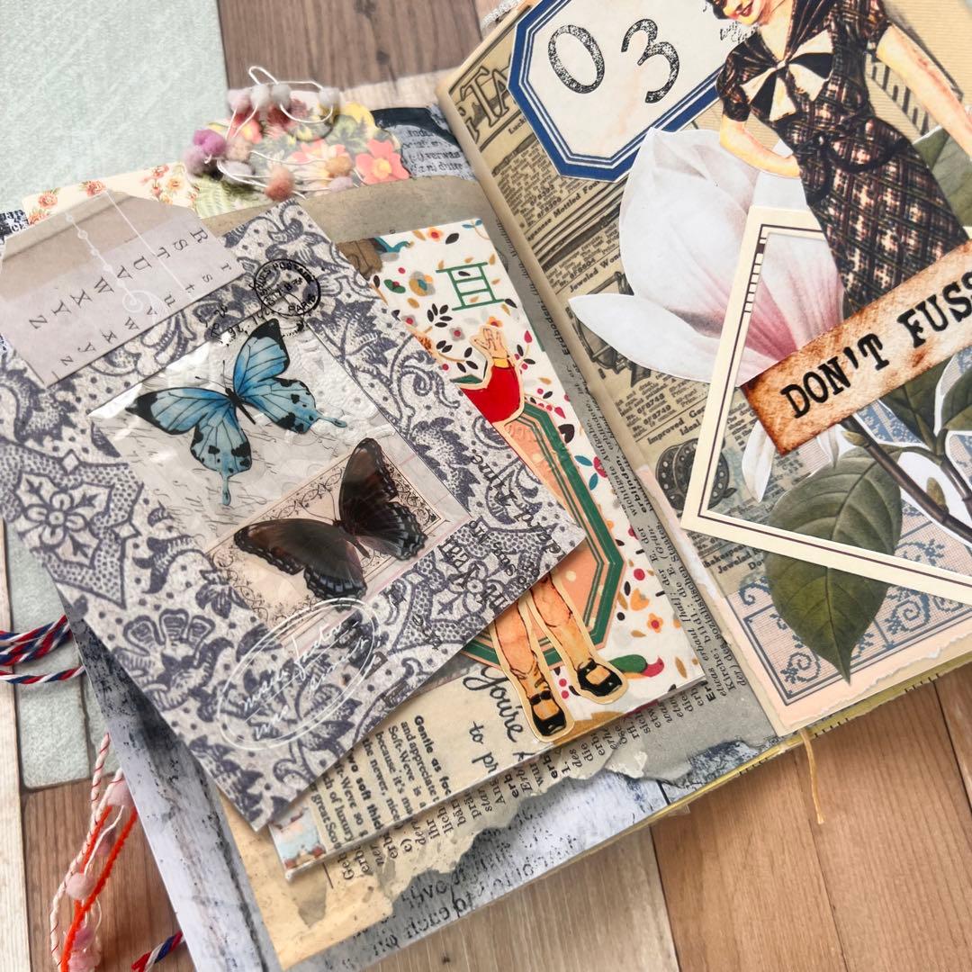 ジャンクジャーナル 雑記帳 ハンドメイド ☆ジャンクジャーナル