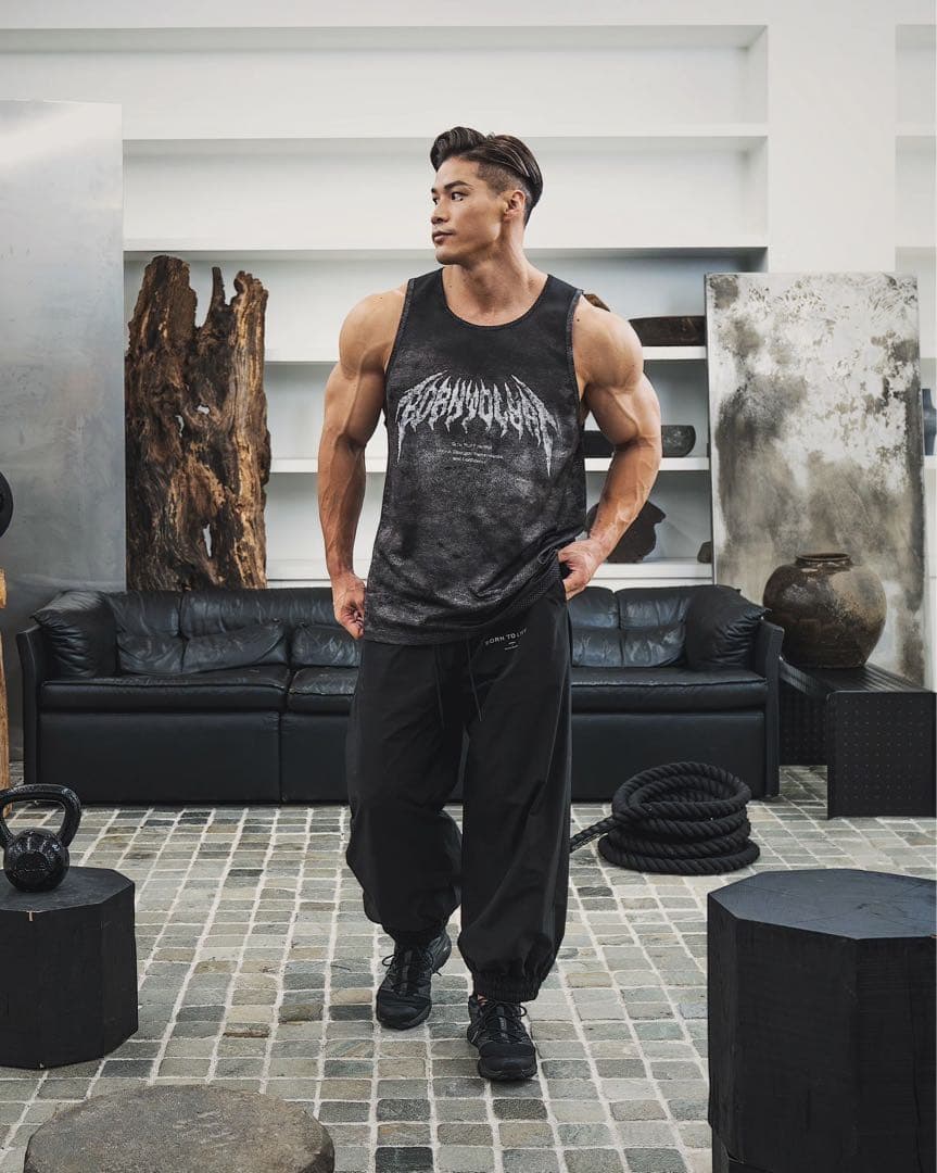 LYFT デスメタルロゴ ヴィンテージメッシュタンクトップ - メルカリ