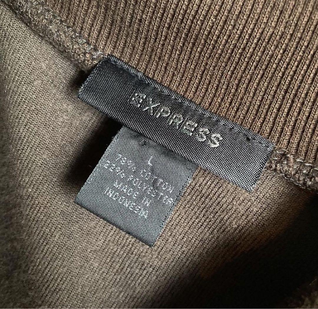 90’s ベロア トラックジャケット L ブラウン 古着