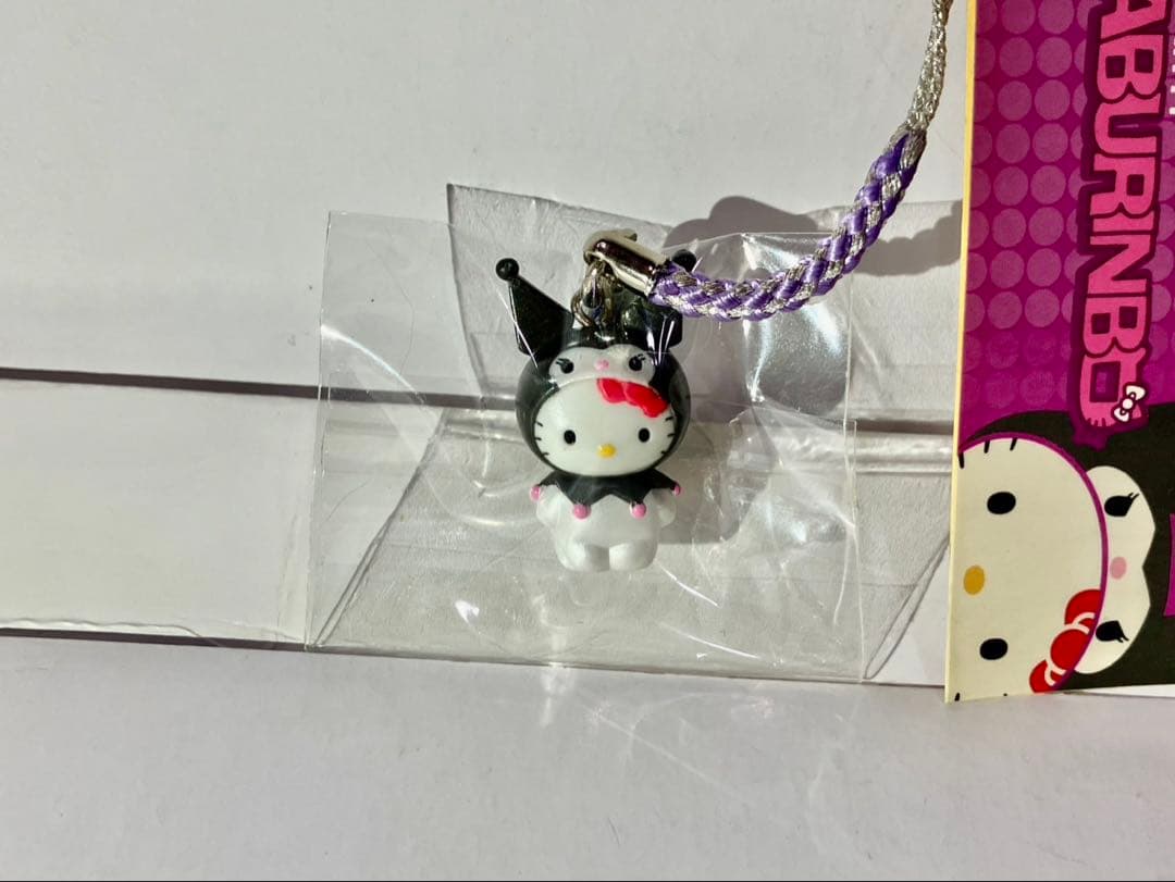 H*1様 ハローキティ 根付 ストラップ サンリオキャラクターかぶりんぼ ６種