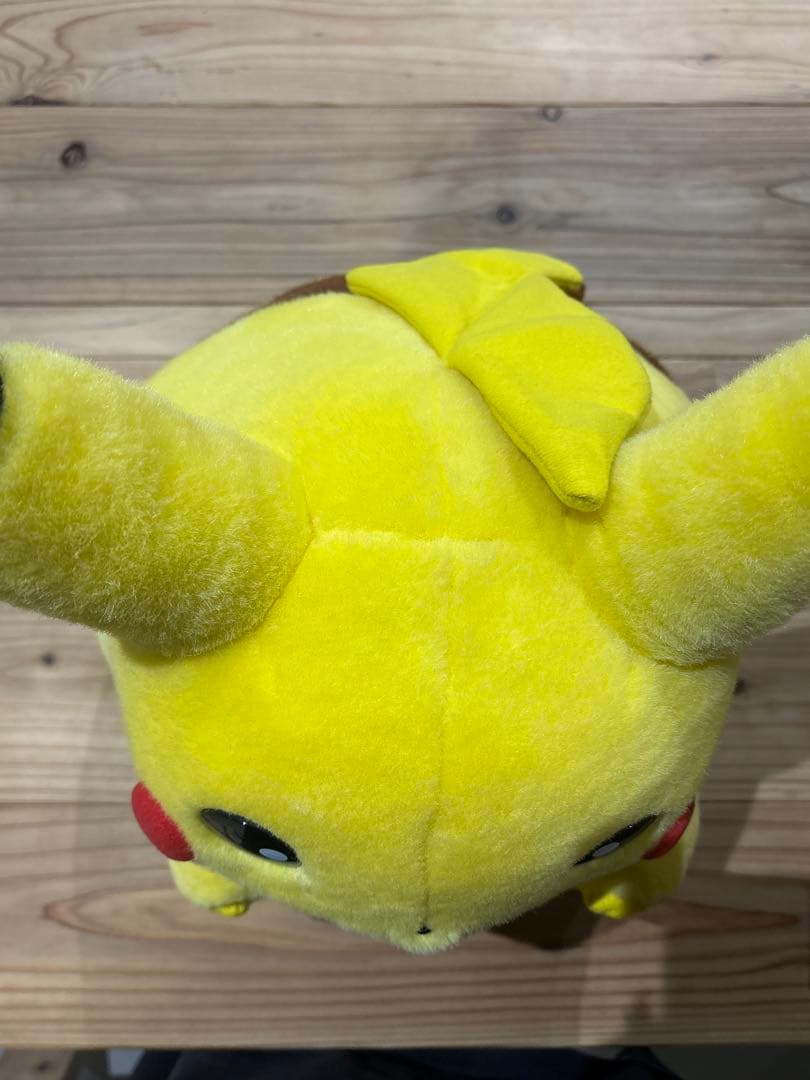 極美品TOMY 初期 ピカチュウ ぬいぐるみ 等身大 ポケモン 初代 1／1