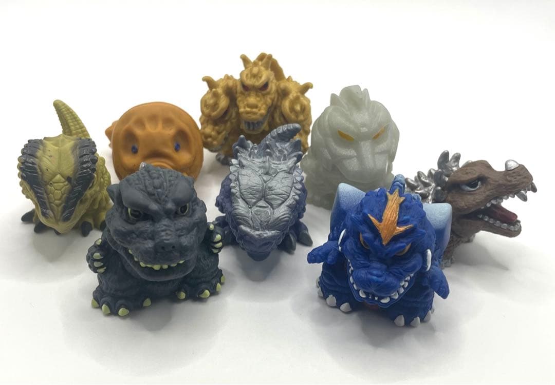 ガシャポン　ゴジラ　ソフビコレクション 1&2 全16種フルコンプリートセット