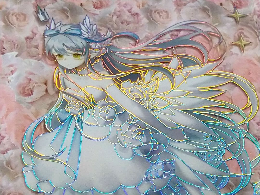 J434＃青鸟之语(镭射银)遇光切り売り海外人物マステ女の子