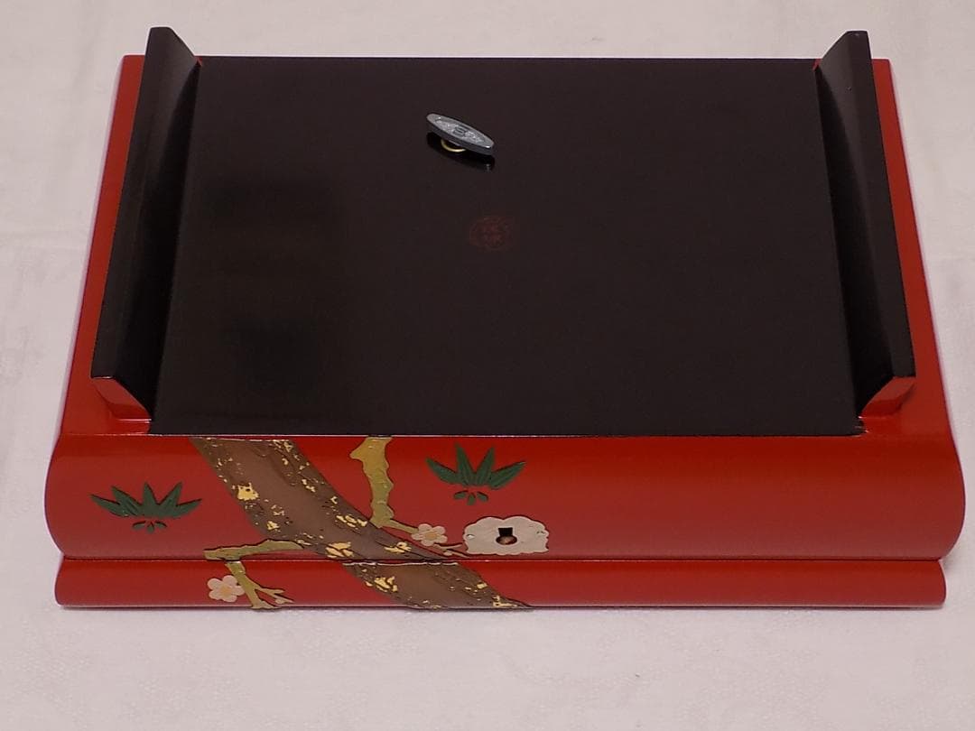 琉球漆器　オルゴール付き宝石箱　新品未使用　安里屋ユンタ