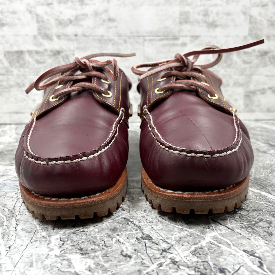 ティンバーランド スリーアイ クラシック ラグ 27cm US9 ヴァーガンディ