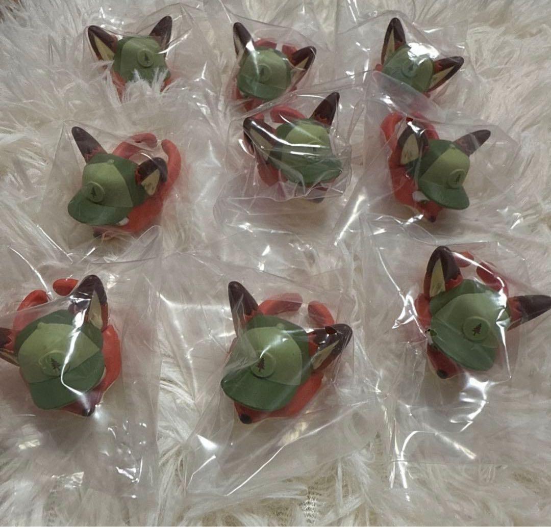 ズートピア ファッションリング ガチャガチャ ニック ジュディ 幼少期