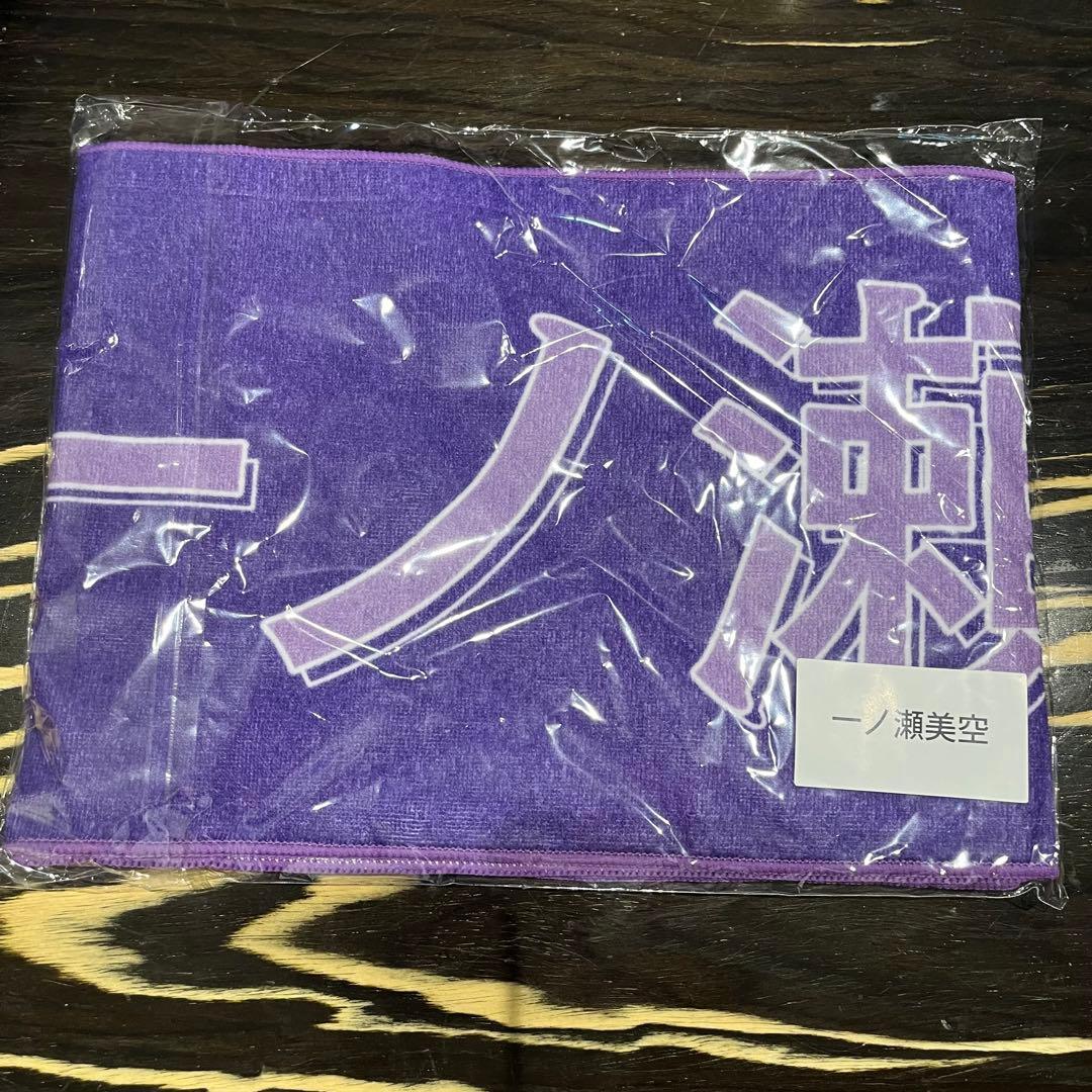 一ノ瀬美空マフラータオル、缶バッジ乃木坂46 香港ライブ