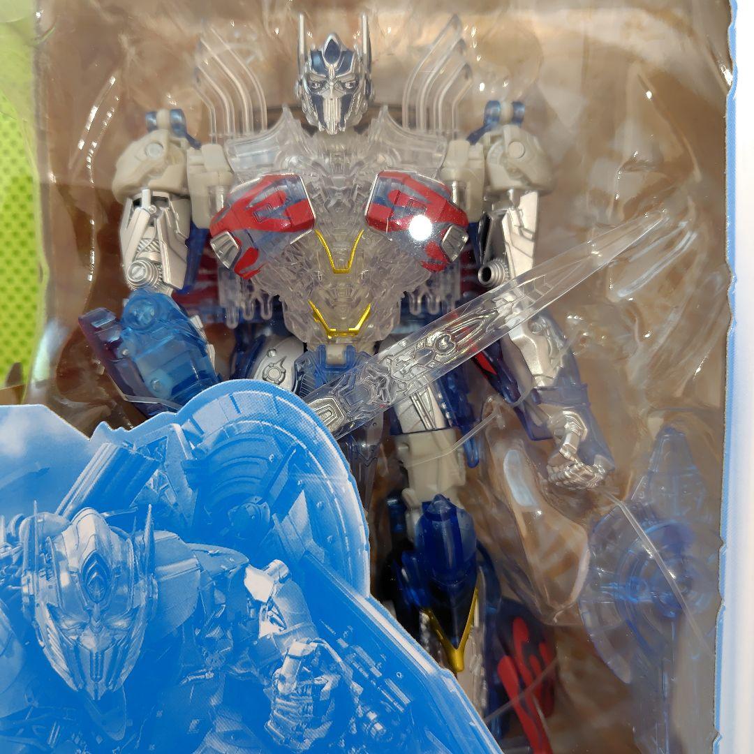 【未開封品】トランスフォーマ 最後の騎士王 オプティマスプライム(クリアカラー)