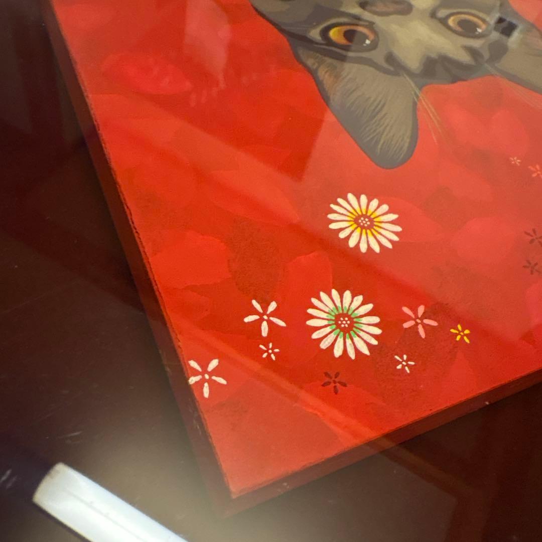 小林英且 夢思ひ SM アクリルボックス額装 真作 東京藝術大学大学院修 日本画