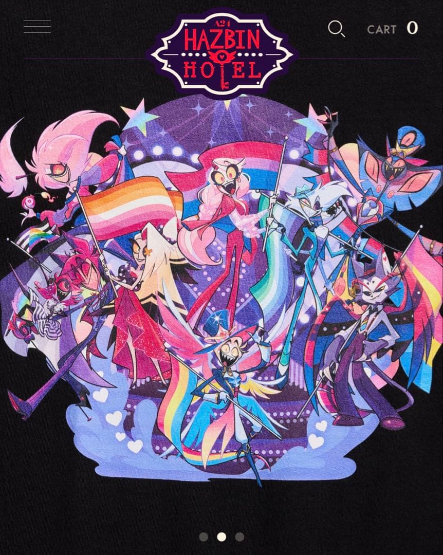 正規品•希少】ハズビンホテル プライド 2025 Tシャツ S small - メルカリ