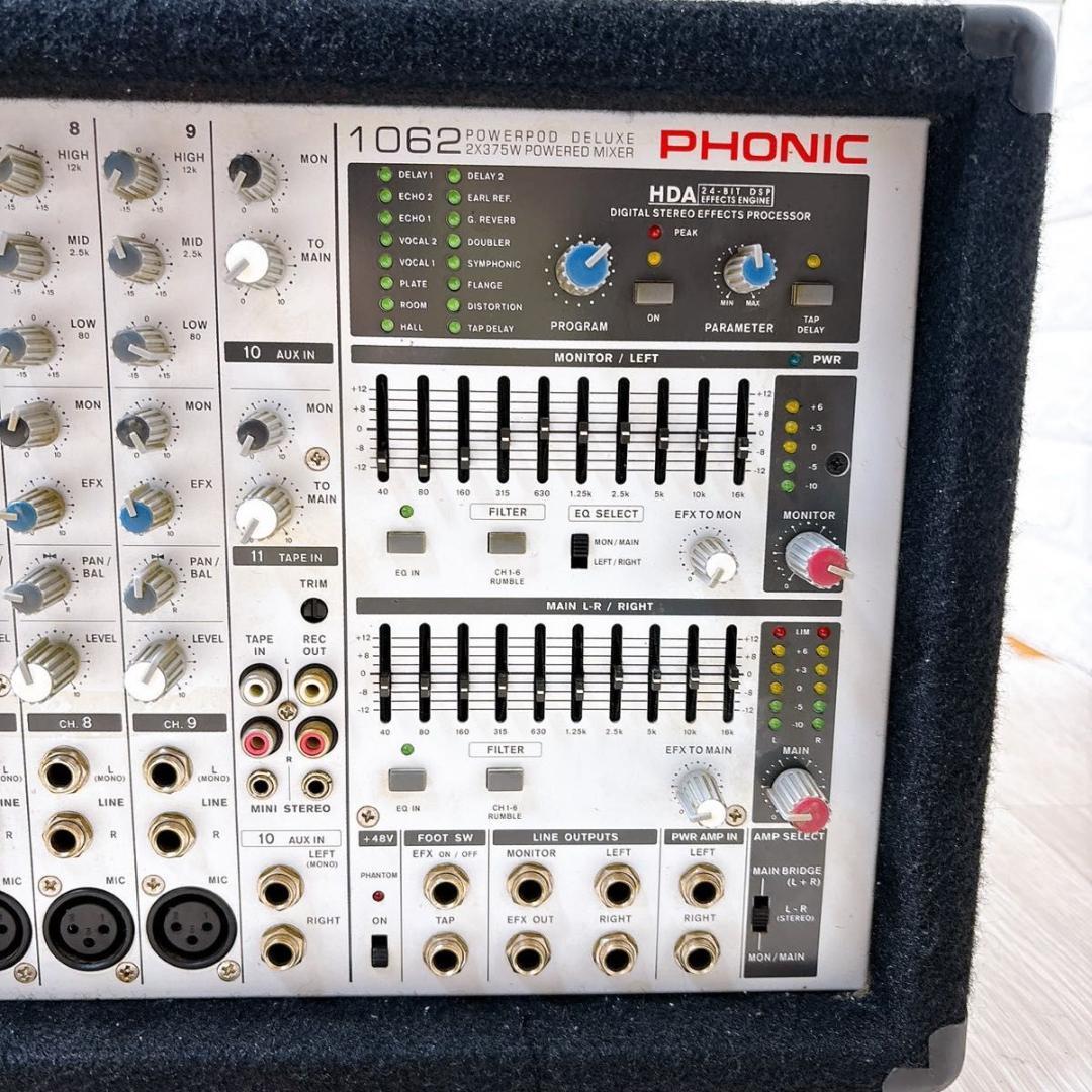 PHONIC フォニック 1062 POWERPOD パワードミキサー 人気