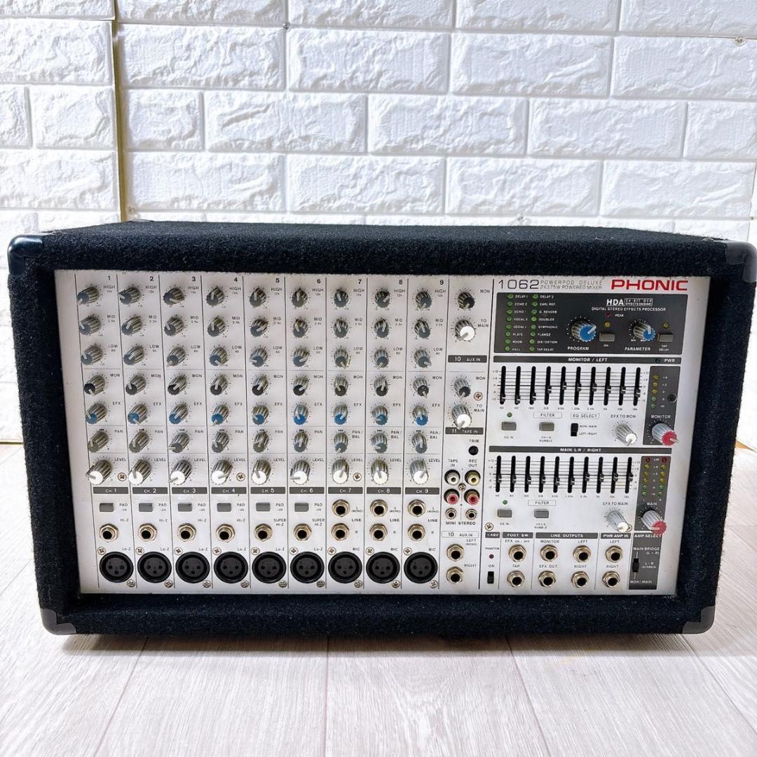 PHONIC フォニック 1062 POWERPOD パワードミキサー 人気