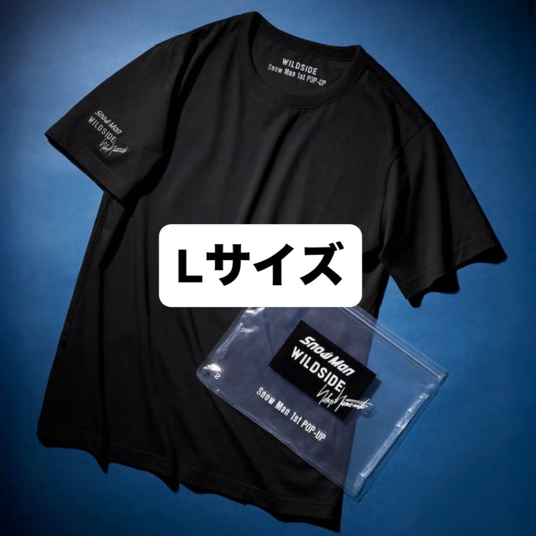 Snow Man 韓国 1st ポップアップ Tシャツ Mサイズ Snow Man 1st pop-up