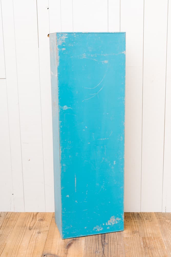 g264 小振り 古い木製ガラスケース 2段 卓上ショーケース 扉なし d