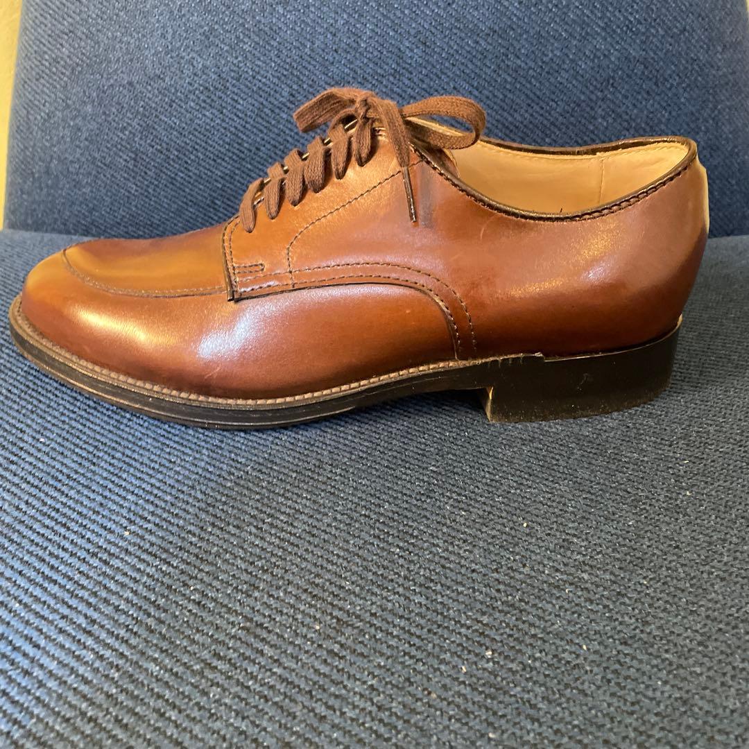 新品　オールデン　Ⅴチップ　カーフ　54441　茶　5ハーフ