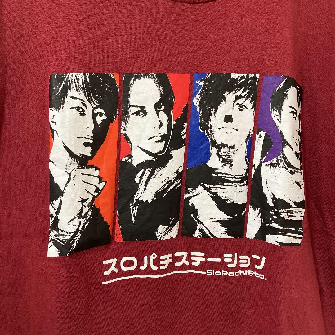 スロパチステーション Tシャツ 赤
