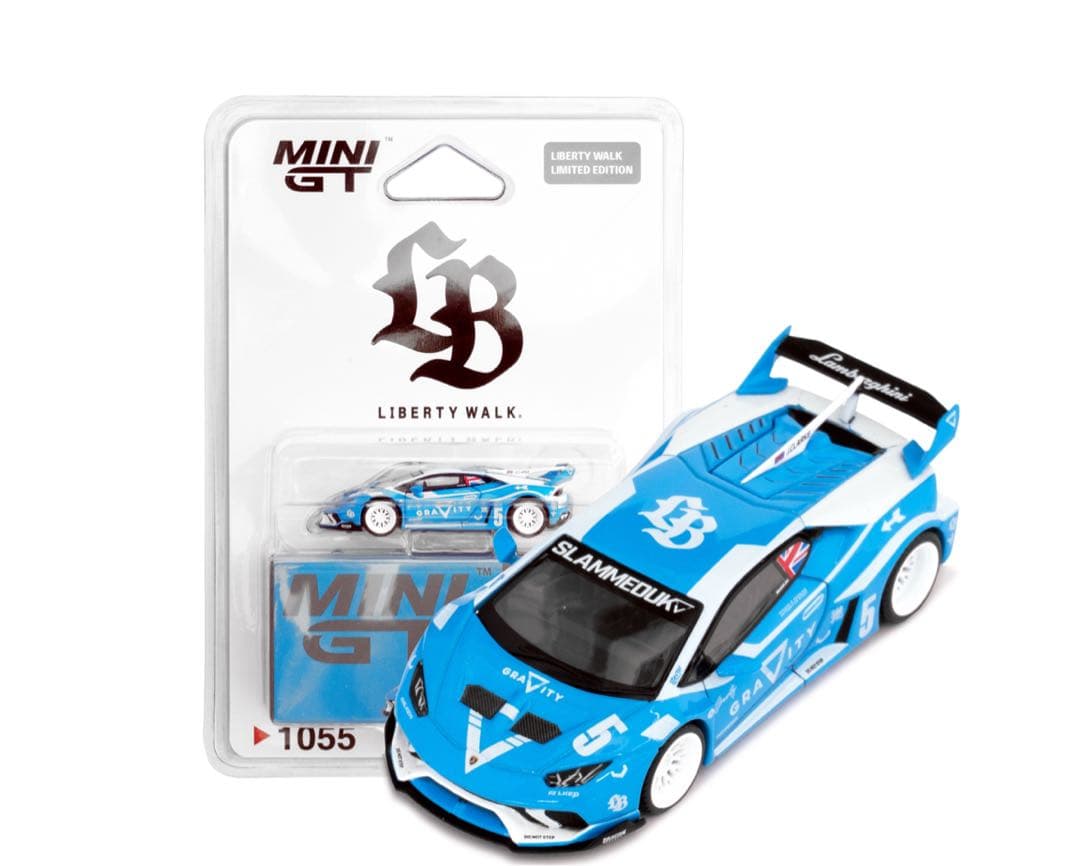 ミニカー MINI GT 1/64 LAMBORGHINI HURACAN GRAVITY