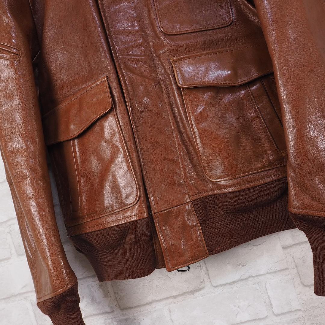 お 手頃 価格ファッション - 極美品【TMT】ゴートレザー 山羊/A2