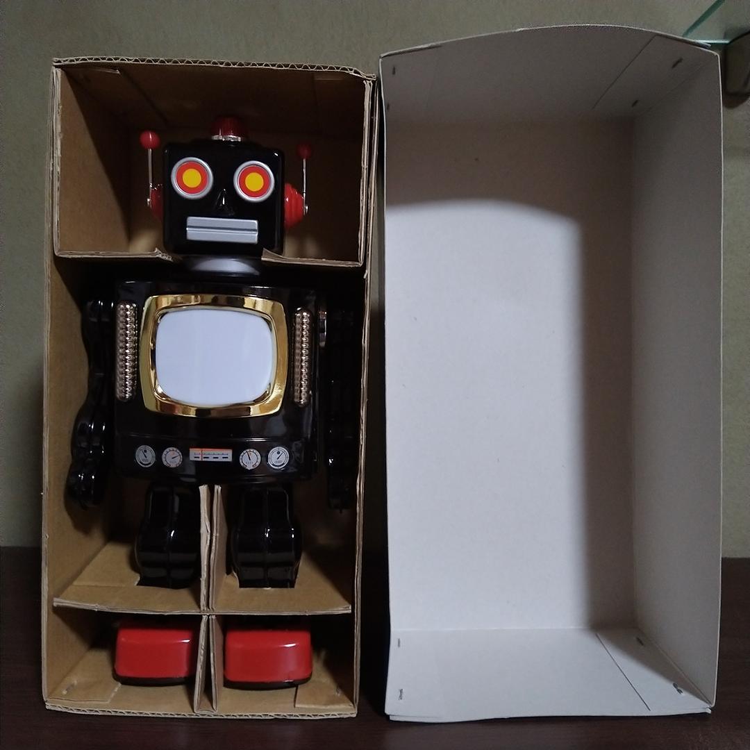 h*a様 メタルハウス テレビロボット ブリキ