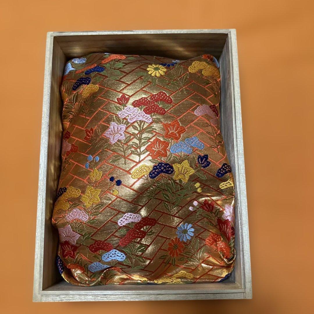 美品 能面 痩男 やせおとこ 木彫り 手彫り 桐箱