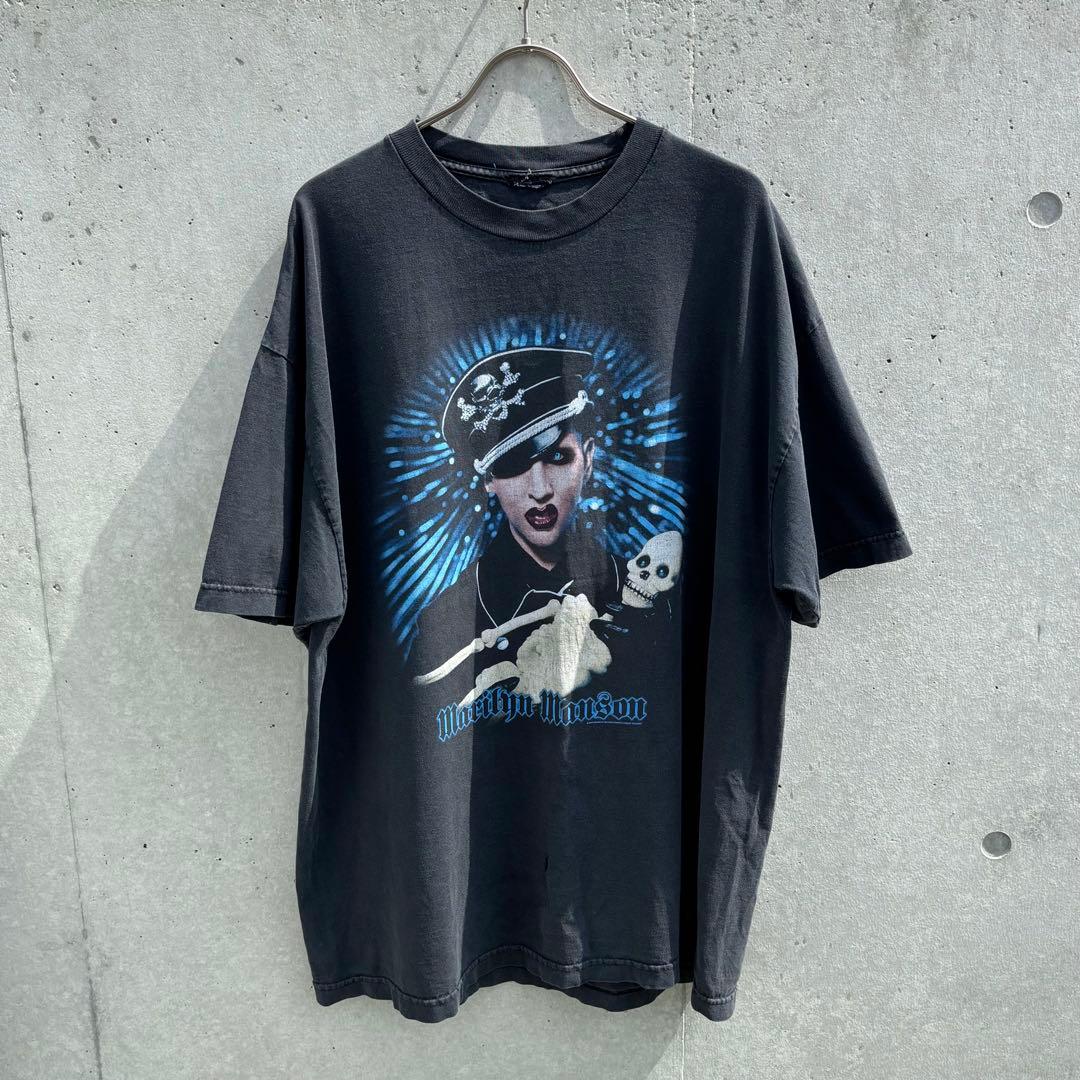 00s】MARILYN MANSON vintage tシャツgiant XL