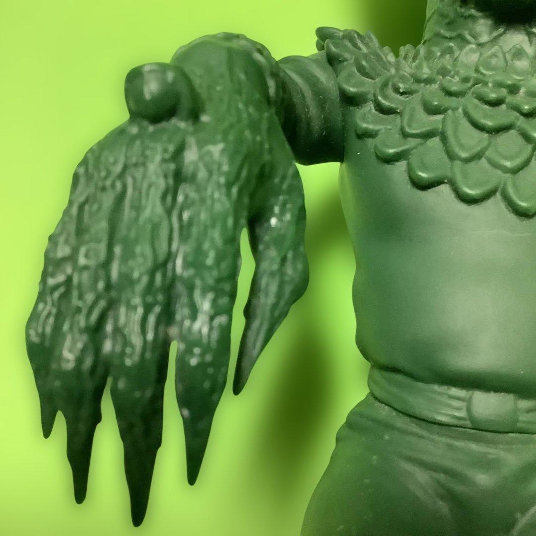 ビリケン商会★ソフビ★ガレージキット★大頭人★ハマハヤオ★暗闇の悪魔★組み立て済