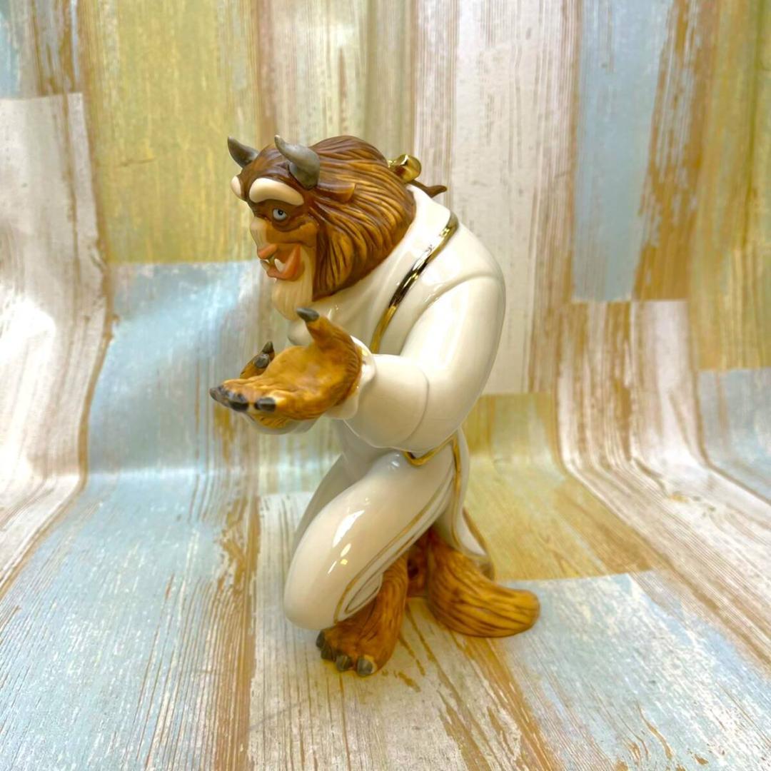 新品 レア★美女と野獣 ビースト レノックス LENOX 陶器製 フィギュア