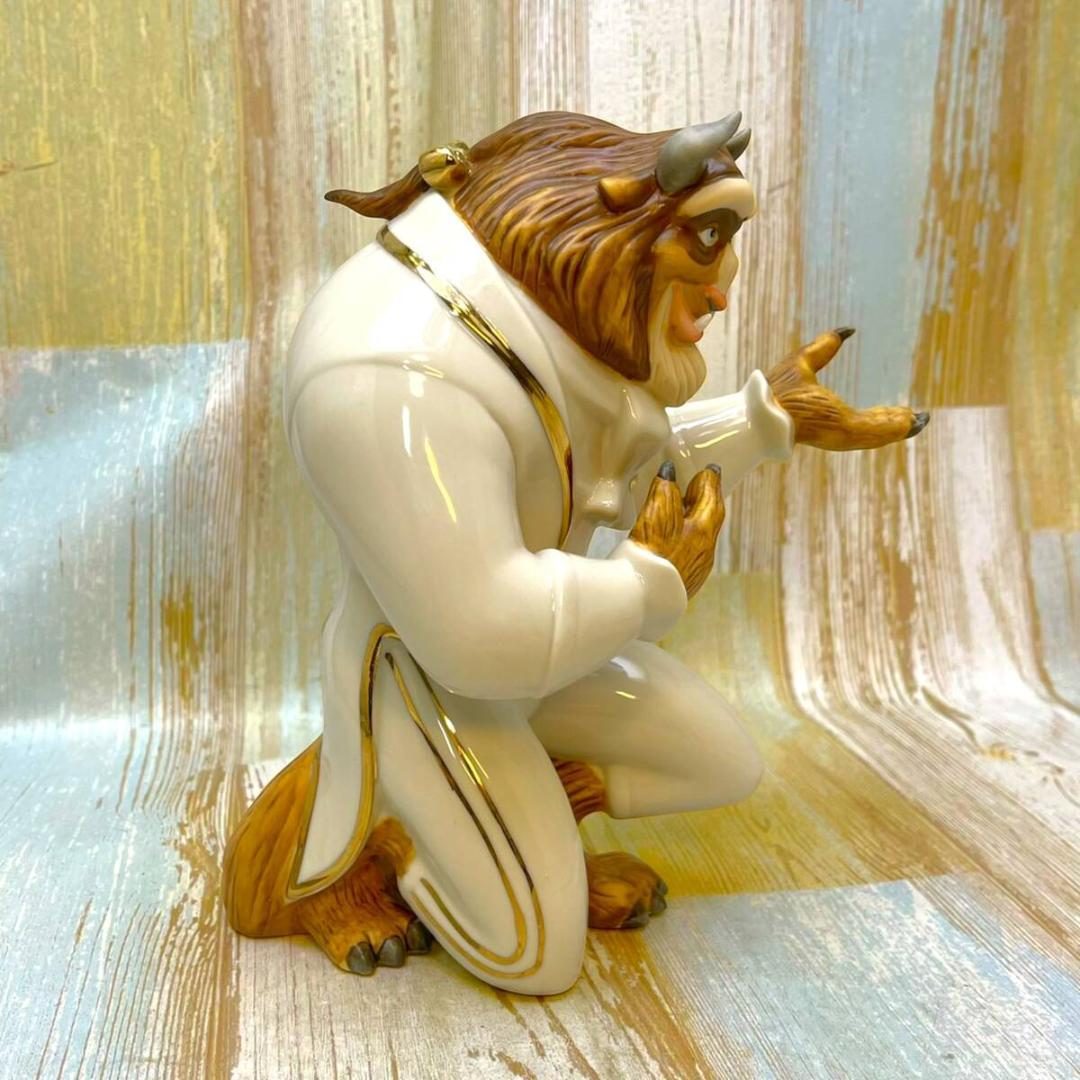 新品 レア★美女と野獣 ビースト レノックス LENOX 陶器製 フィギュア