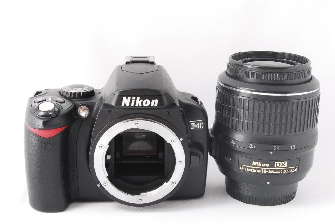 ✨シャッター数新品級✨ Nikon D40 ニコン スマホ転送 一眼レフ カメラ