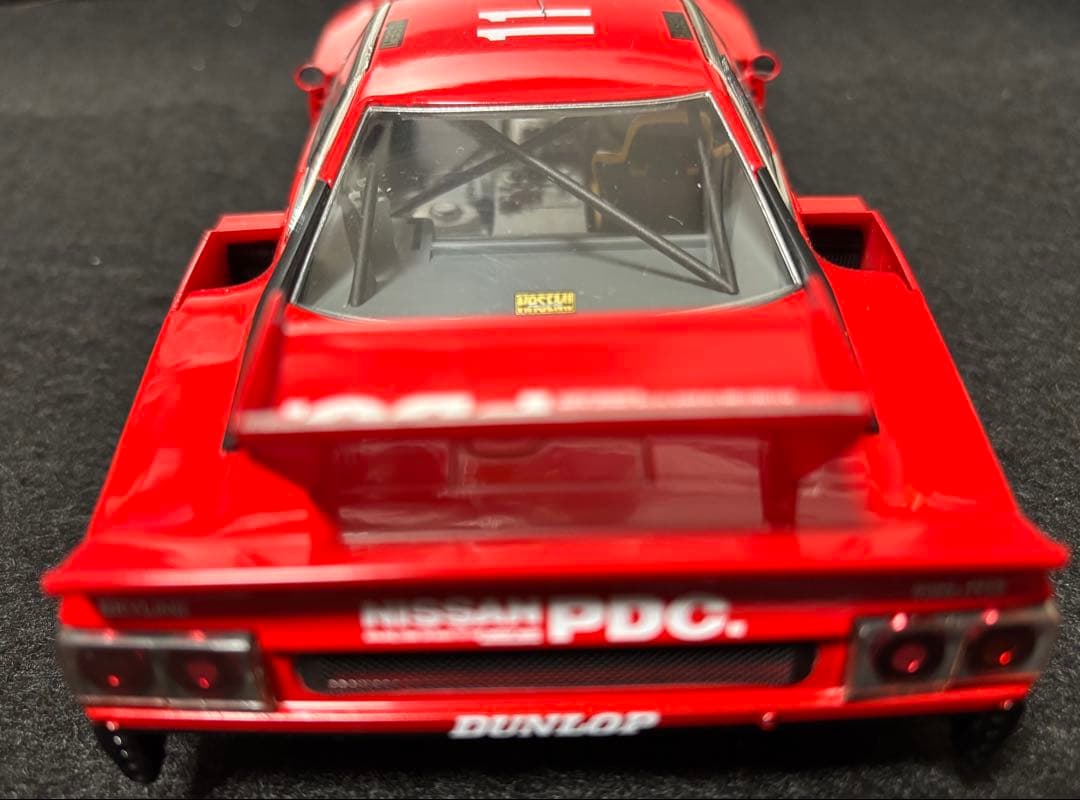 希少箱付きラス1 トミカエブロ　スカイラインRSスーパーシルエット　前期