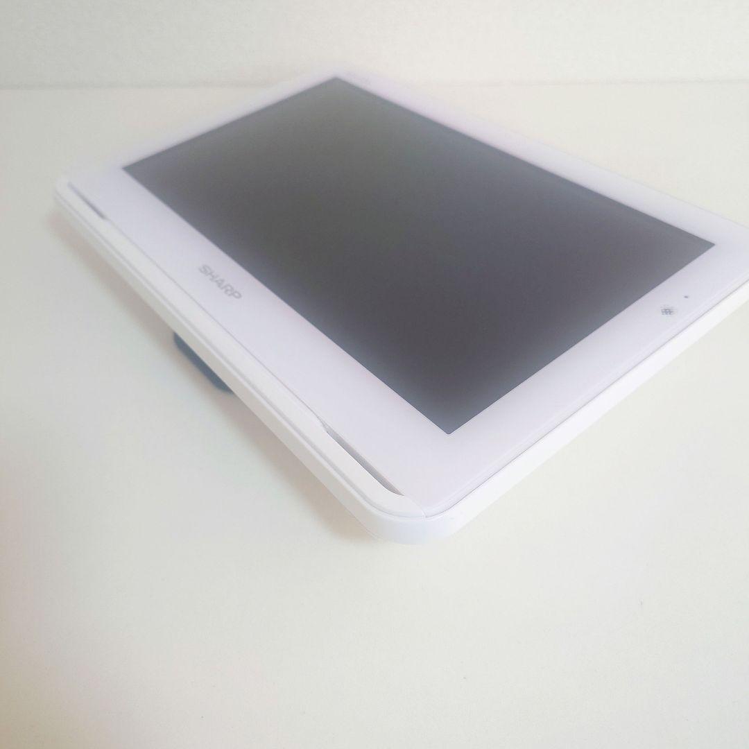 極美品】シャープ ポータブル液晶テレビ AQUOS ホワイト 2T-C12AF