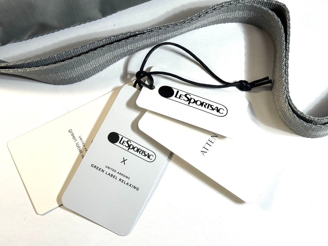【LeSportsac X UNITED ARROWS 】グレーショルダーバッグ