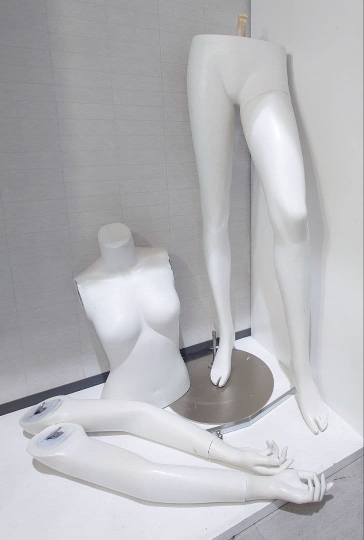 超希少✨Sun エコボディ トルソー マネキン 着付け 腕付き メンズ 黒