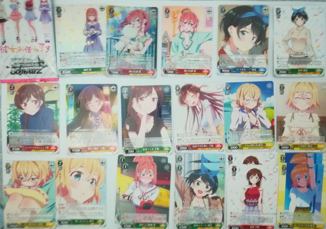 彼女お借りしますヴァイスシュバルツ カノ借り 桜沢墨 桜沢墨箔押し