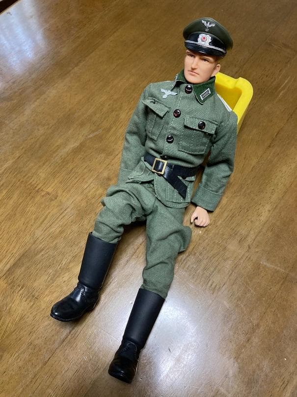 タカラ REALACTION FIGURE WWⅡ ドイツ陸軍将校 コンバットジョー