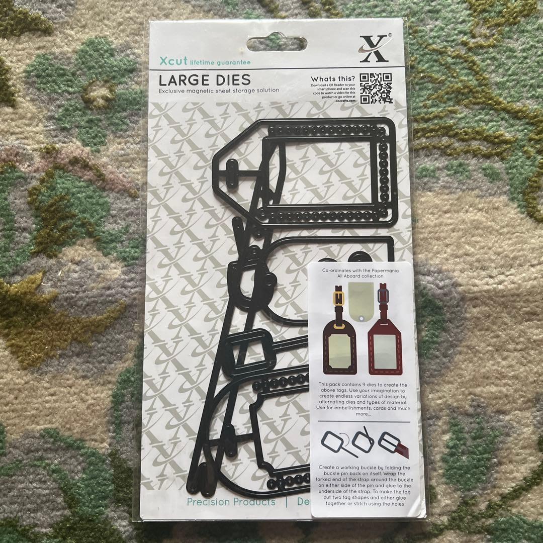 未使用⭐︎do crafts カッティングダイ5点 気球 ロンドン タグ ボディ