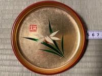 金蒔絵 漆器 丸皿 5客揃