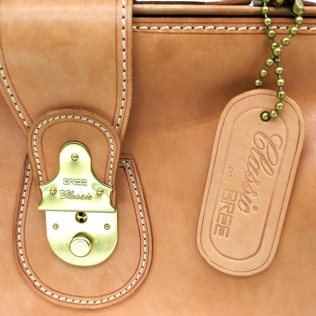 【美品】ブリー ダレスバッグ 2way ヌメ革