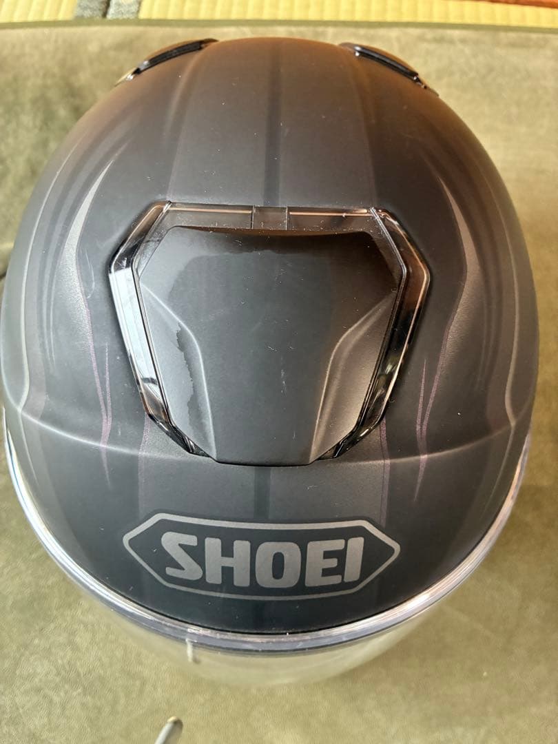 SHOEI フルフェイスヘルメット マットブラック (サンシェード付き)