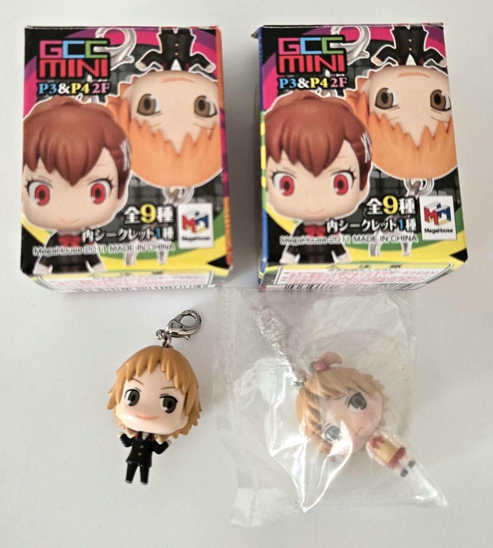 ペルソナ4 フィギュア マスコットチャーム 花村陽介 女装 眼鏡 セット