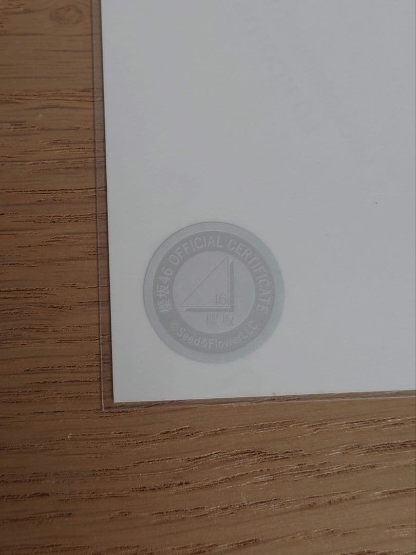 櫻坂46 松本和子 四期生お披露目制服 直筆サイン 生写真 ヨリ