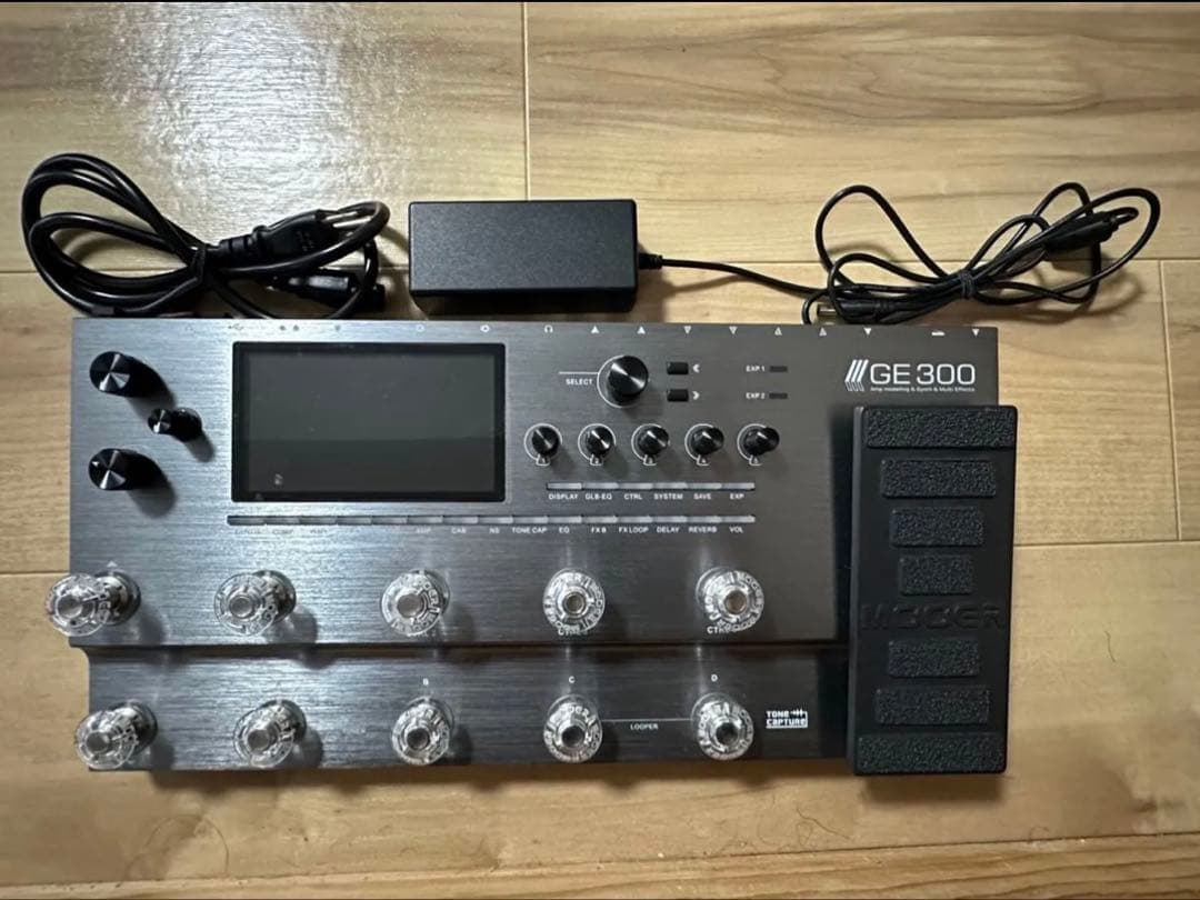 MOOER GE300 使用可能 電源端子にぐらつきあり